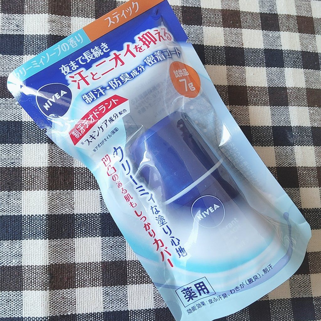 デオドラント アプローチ スティック クリーミィソープの香り/ニベア/デオドラント・制汗剤を使ったクチコミ（1枚目）
