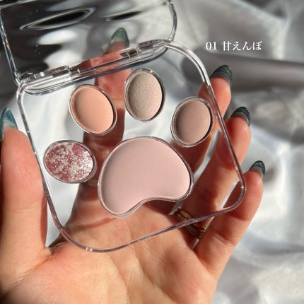 ミャオパウズアイシャドウパレット/MilleFée/アイシャドウパレットを使ったクチコミ(3枚目)