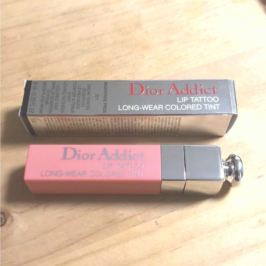 【旧】ディオール アディクト リップ ティント/Dior/リップグロスを使ったクチコミ(1枚目)