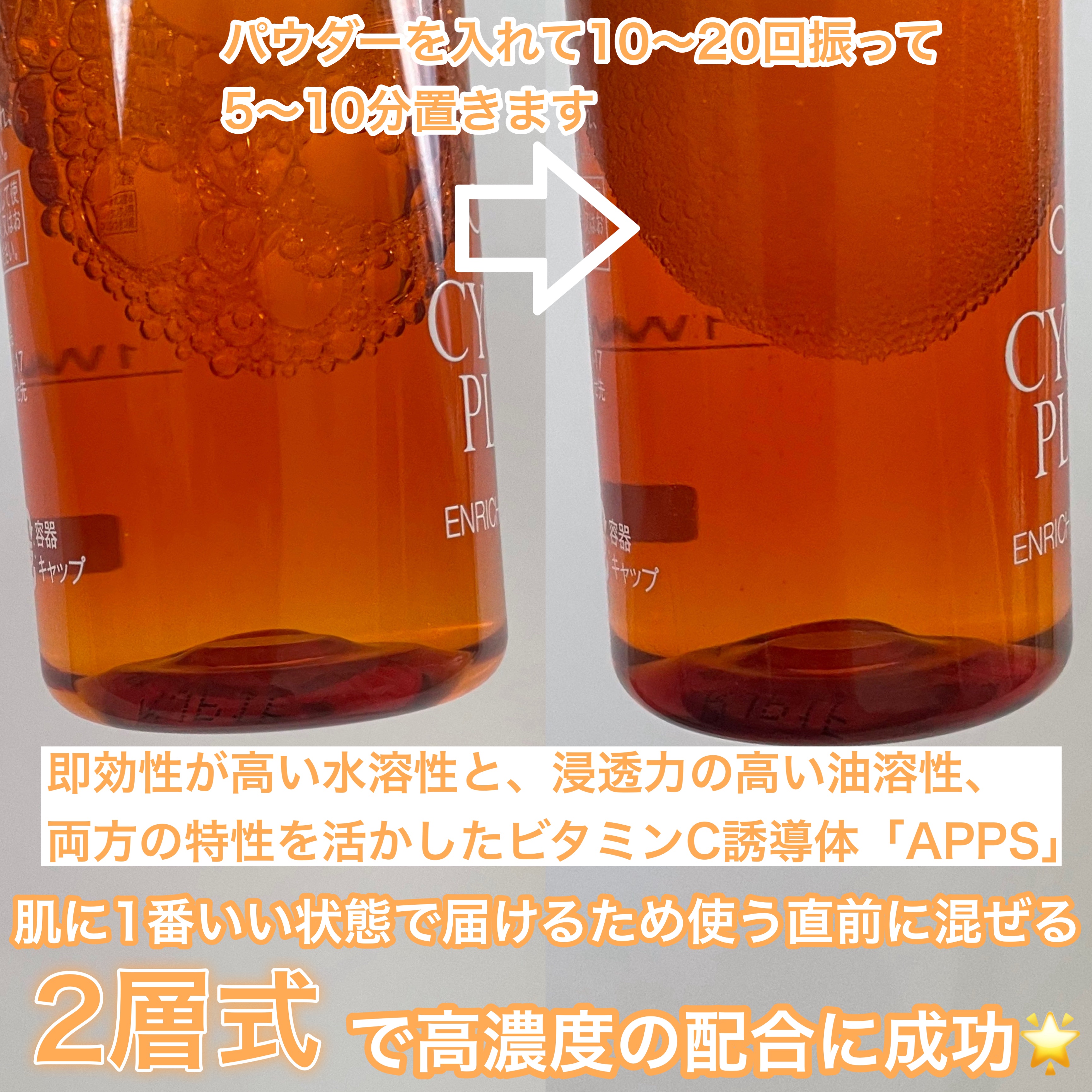 エンリッチ ローション/サイクルプラス/化粧水を使ったクチコミ（3枚目）