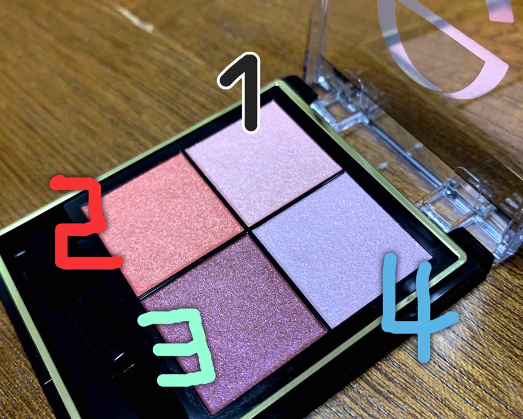 リアルクローズシャドウ/excel/アイシャドウパレットを使ったクチコミ（1枚目）