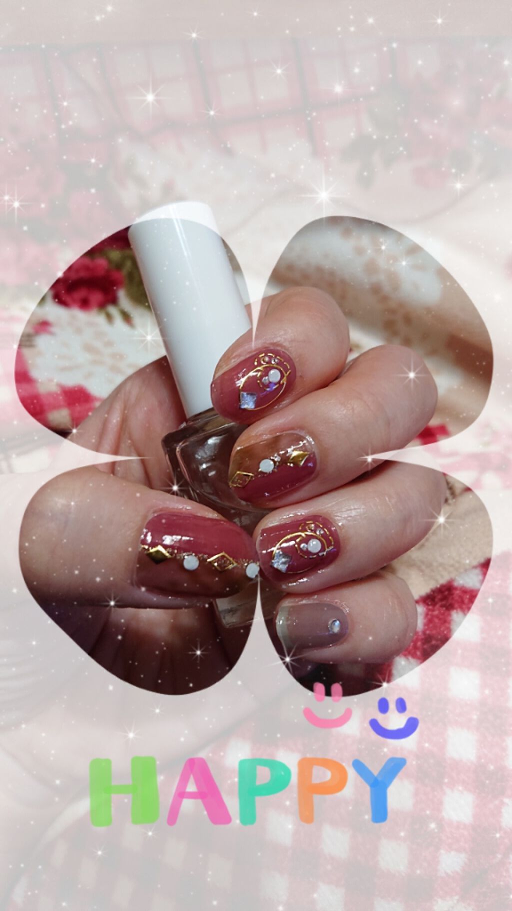 yui on LIPS 「ネイルシール💅✨ネイルシールの2シート目です✨1シート目は所々..」(1枚目)