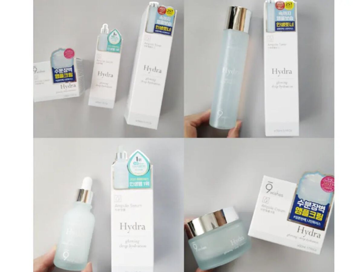 ハイドラアンプルクリーム/9Wishes/フェイスクリームを使ったクチコミ（2枚目）