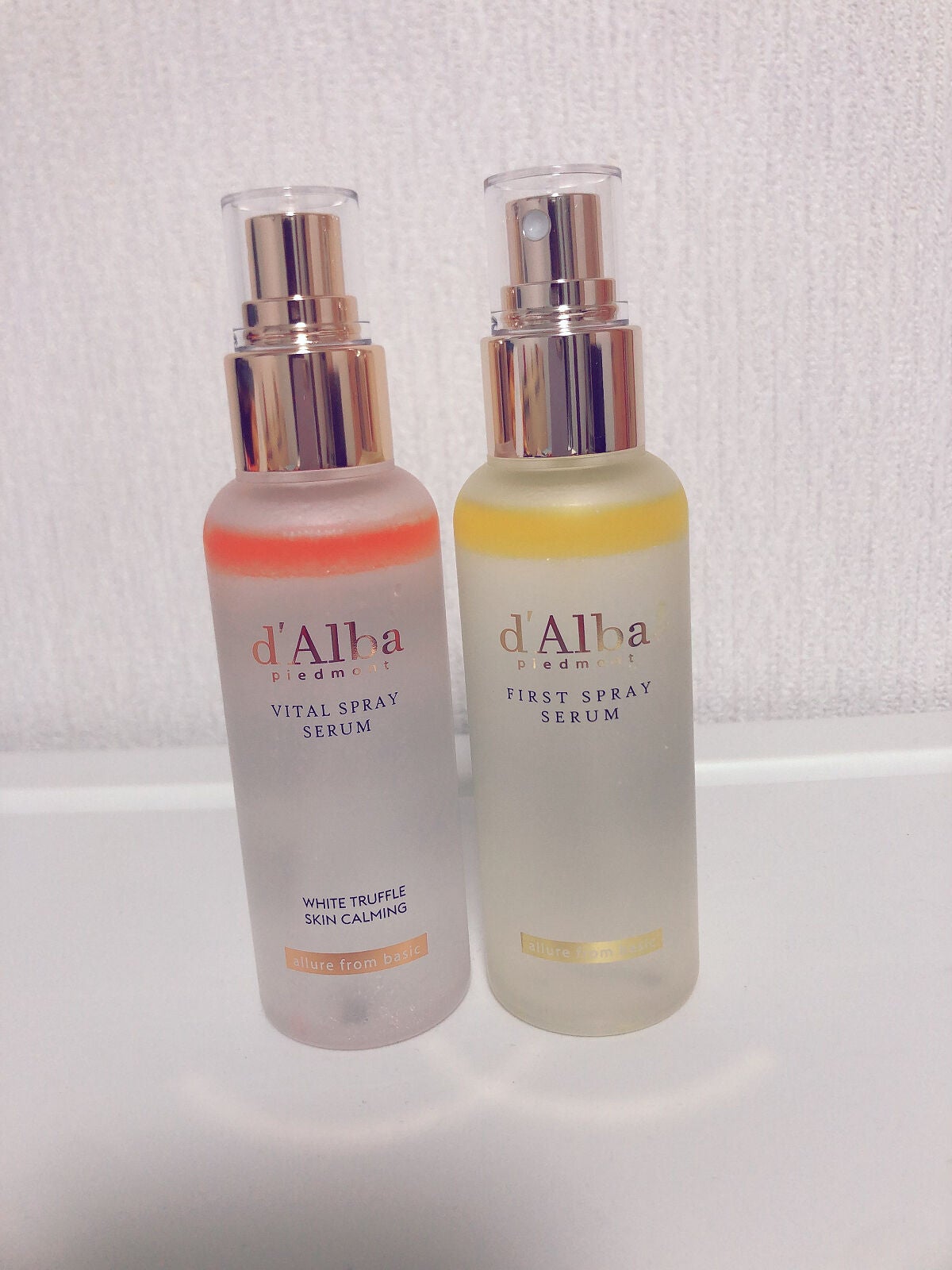 ダルバ ホワイトトリュフファーストスプレーセラム/ダルバ/ミスト状化粧水を使ったクチコミ(1枚目)