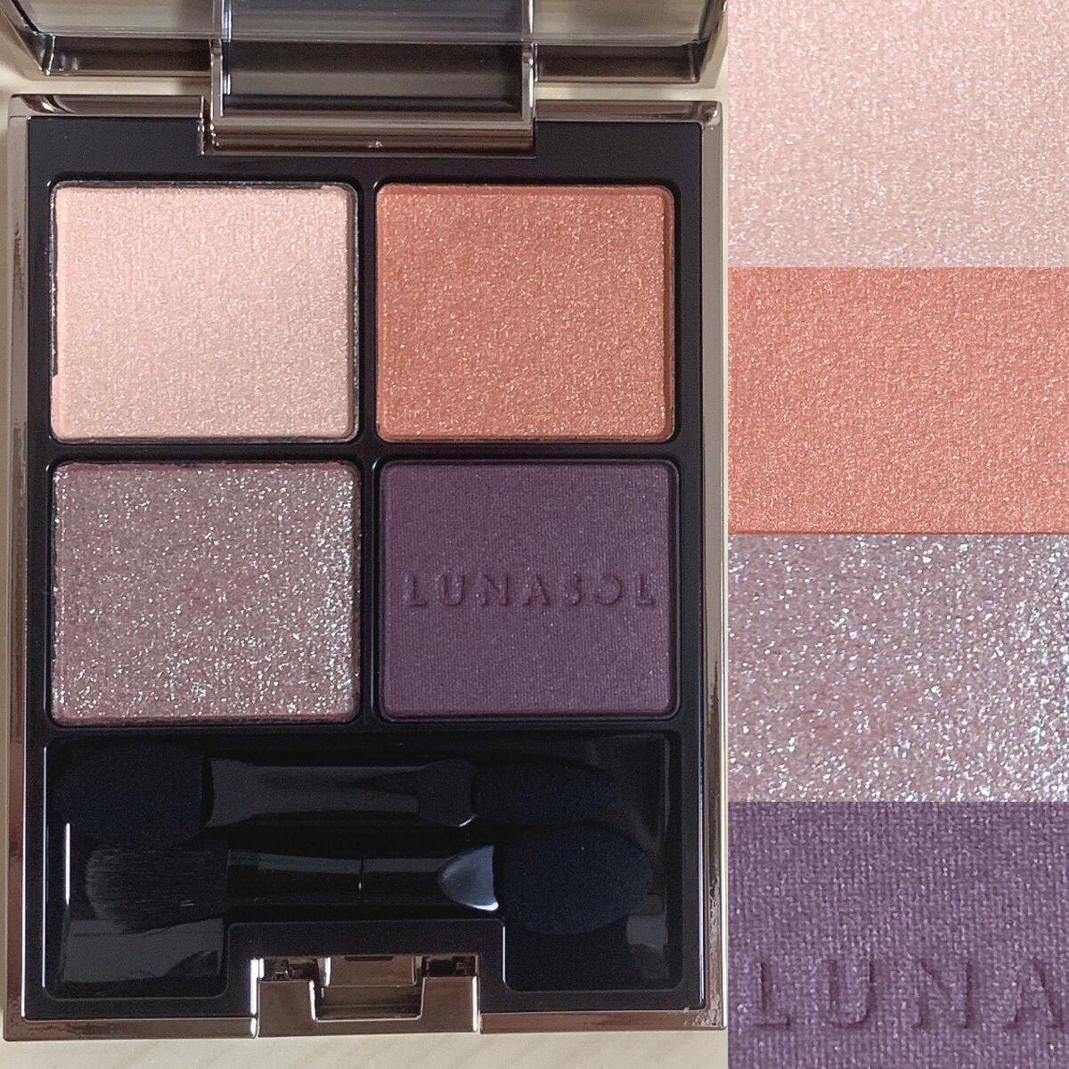 アイカラーレーション/LUNASOL/アイシャドウパレットを使ったクチコミ(7枚目)