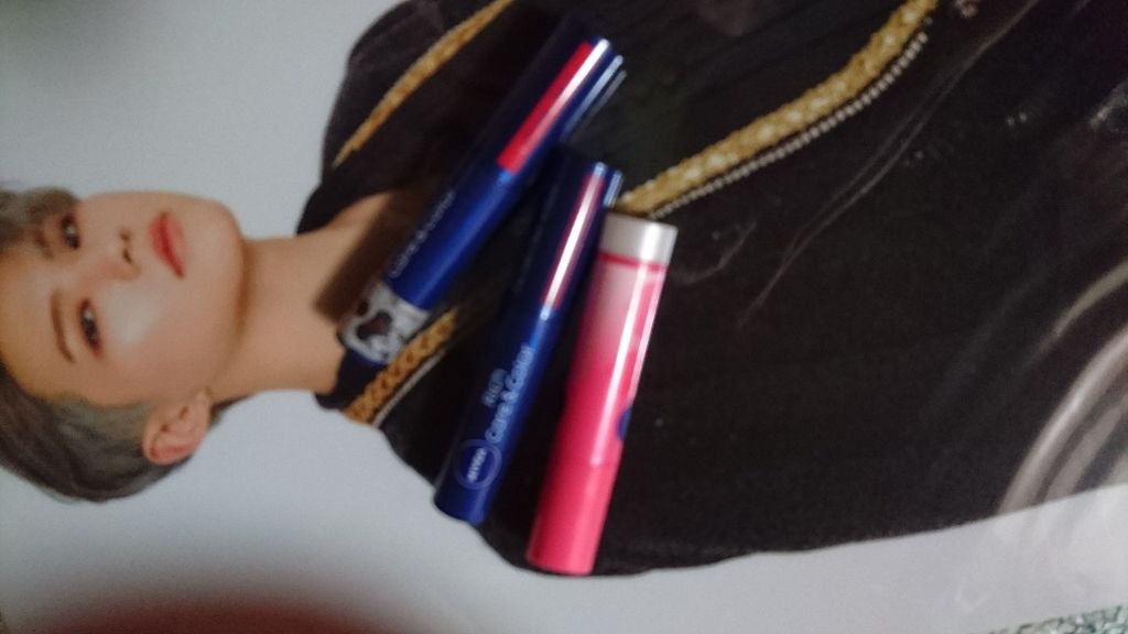 ニベア リッチケア＆カラーリップ/ニベア/リップクリームを使ったクチコミ（1枚目）