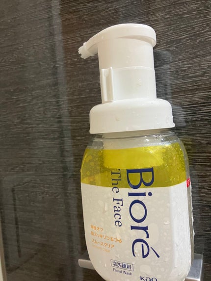 ビオレ ザフェイス 泡洗顔料 スムースクリア/ビオレ/泡洗顔を使ったクチコミ(1枚目)