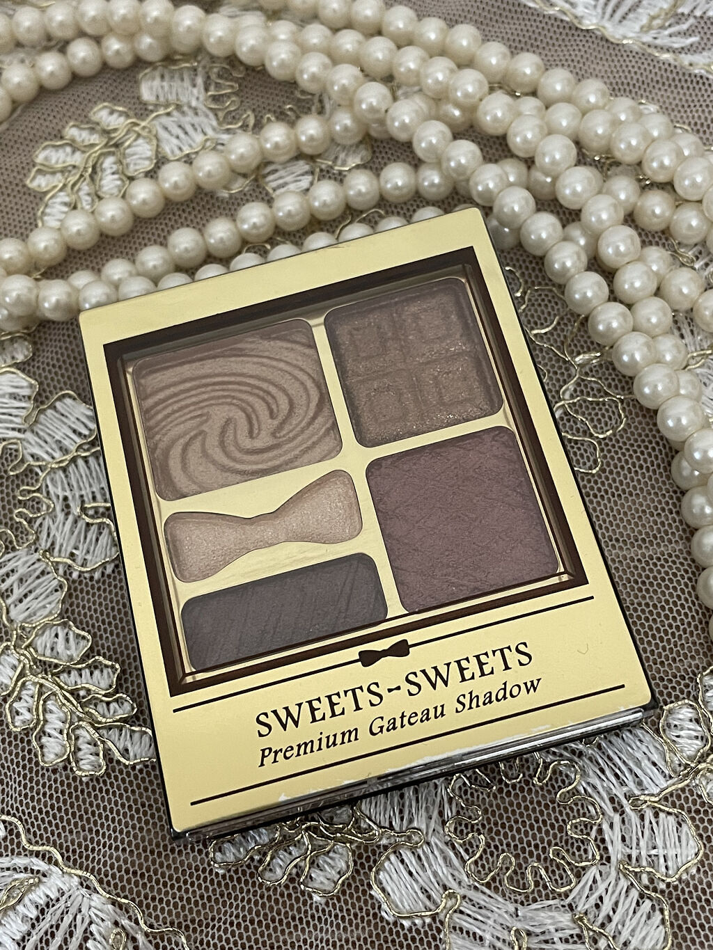 プレミアムガトーシャドウ/スウィーツ スウィーツ/アイシャドウパレットを使ったクチコミ（1枚目）
