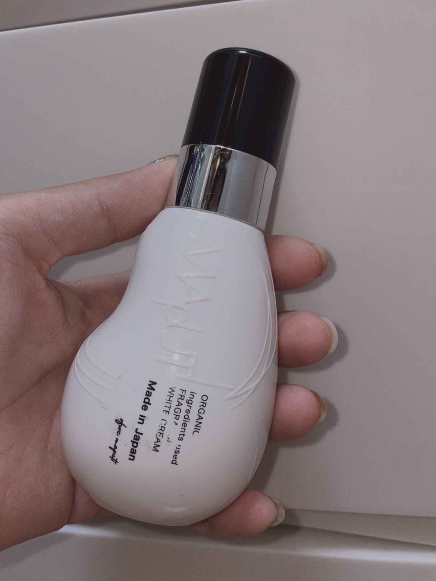 オーガニックフレグランスホワイトクリーム/MAPUTI/デリケートゾーンケアを使ったクチコミ(1枚目)