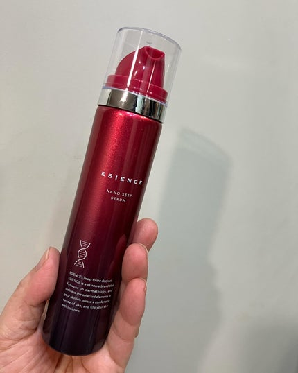 アヤ on LIPS 「ESIENCEナノシープセラム 55g炭酸導入美容液A洗顔後の..」(2枚目)