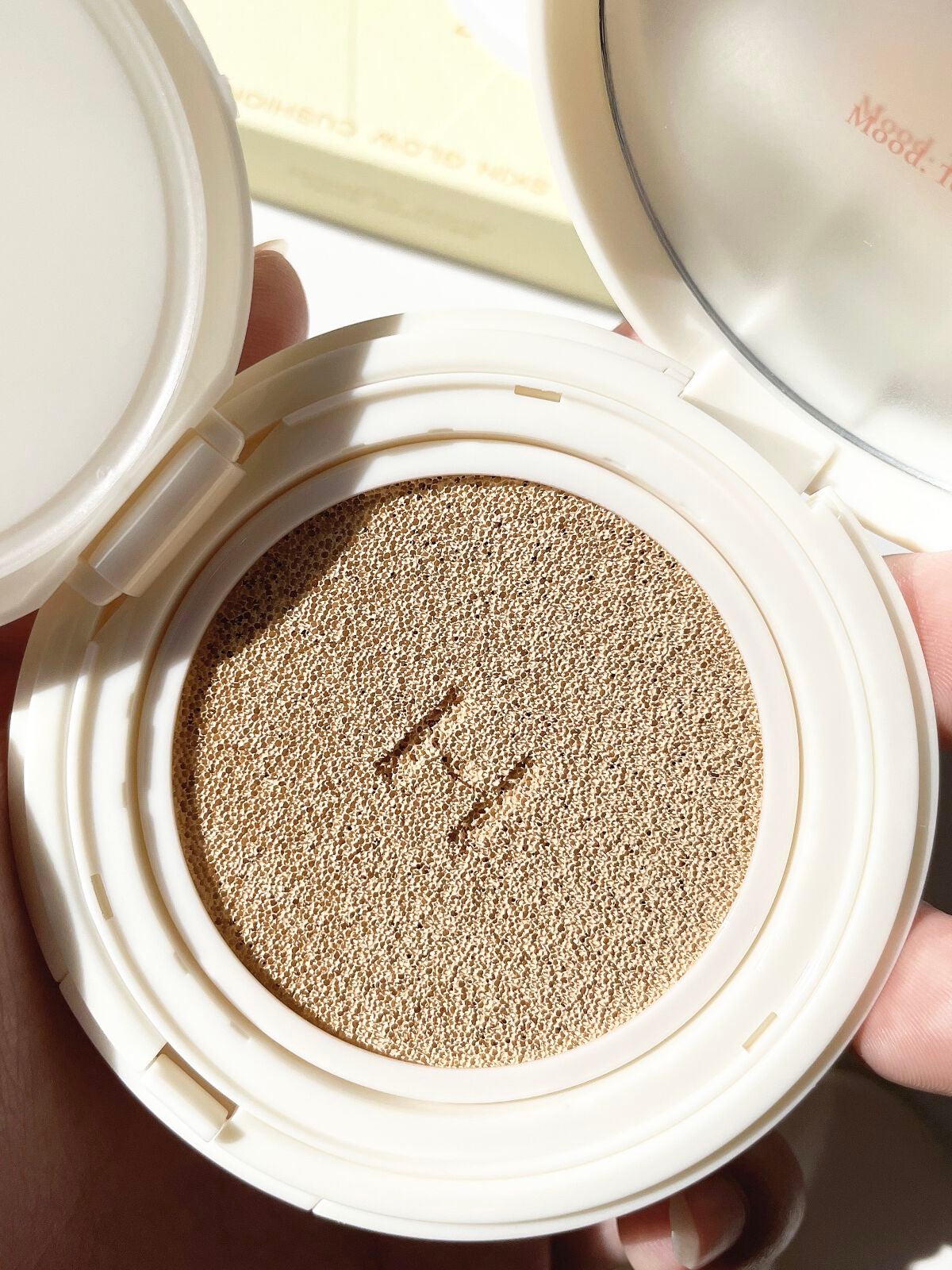 セカンドスキングロウクッション/hince/クッションファンデーションを使ったクチコミ(4枚目)