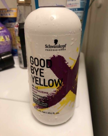 グッバイ イエロー カラーシャンプー/シュワルツコフ プロフェッショナル/市販シャンプーを使ったクチコミ(1枚目)