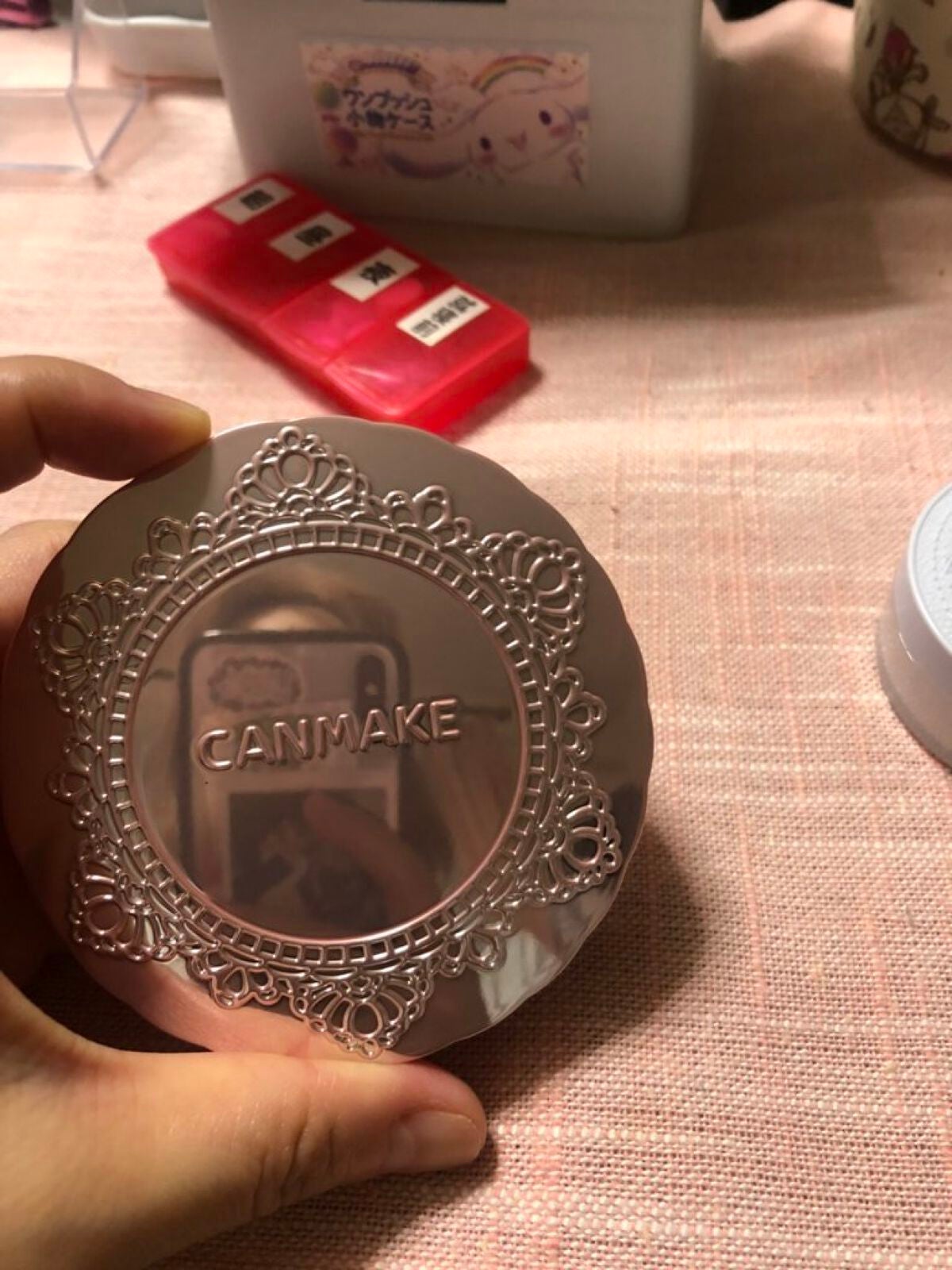 トランスペアレントフィニッシュパウダー/キャンメイク/プレストパウダーを使ったクチコミ(1枚目)