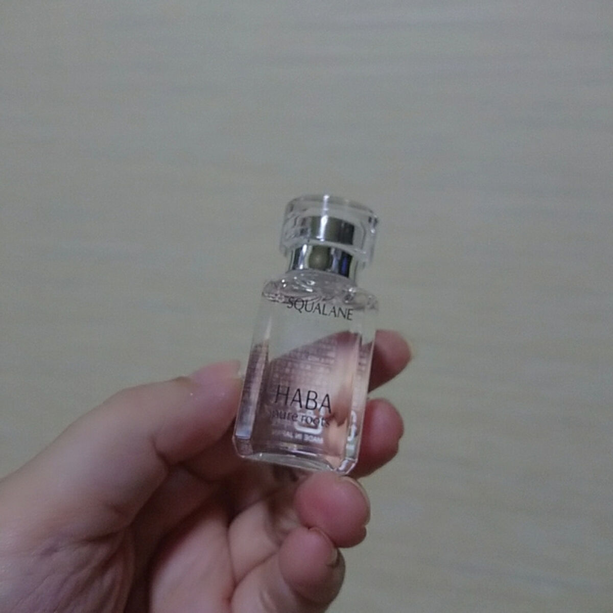 高品位「スクワラン」/HABA/フェイスオイルを使ったクチコミ（1枚目）
