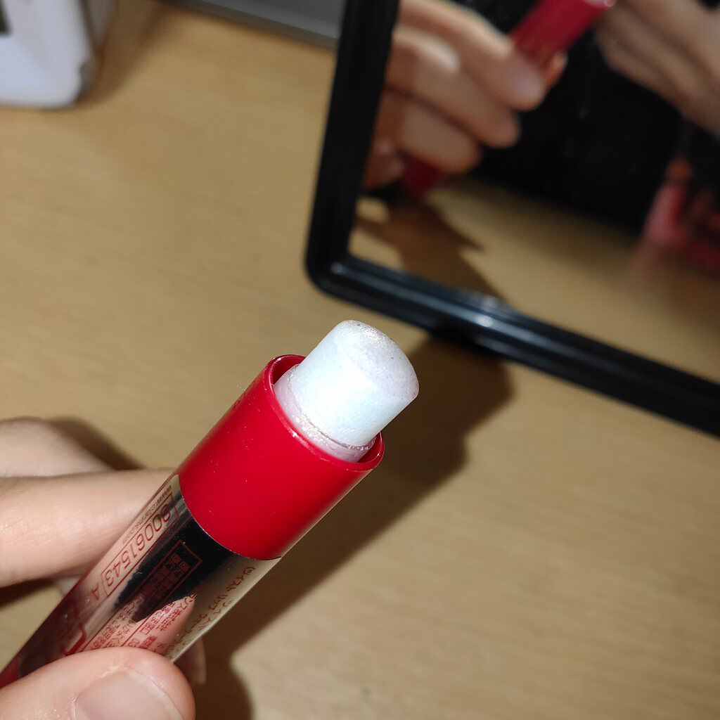 ツイスト リップ デュオ (ツイスト リップ ウォーターティント/ツイスト リップ バーム)/CLARINS/リップティントを使ったクチコミ（3枚目）