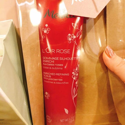 ロゼエクストラ オイルイン ウォッシュスクラブ/Melvita/ボディスクラブを使ったクチコミ(1枚目)