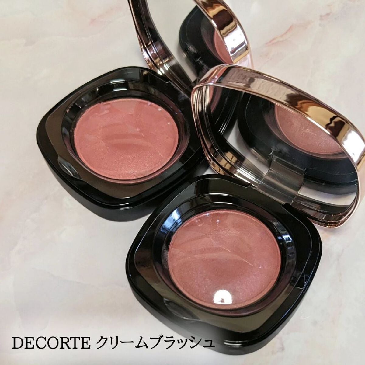 クリーム ブラッシュ/DECORTÉ/ジェル・クリームチークを使ったクチコミ(1枚目)