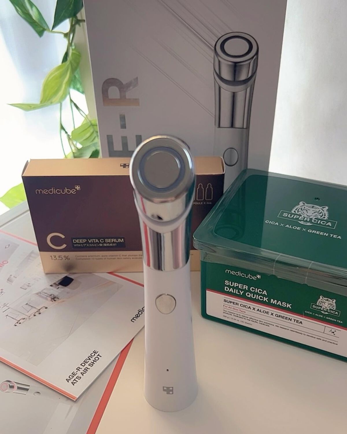 AGE-Rダーマエアショット/MEDICUBE/美顔器・マッサージを使ったクチコミ（3枚目）