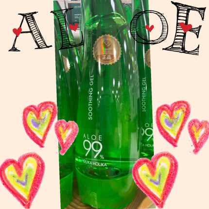 アロエ99% スージングジェル 250ml(微香性)/HOLIKA HOLIKA/ボディローションを使ったクチコミ(1枚目)