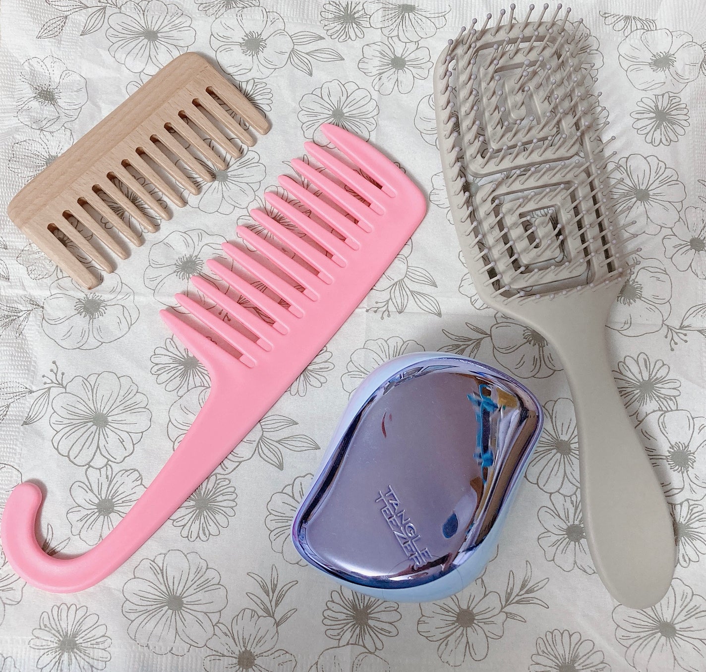 コンパクトスタイラー/TANGLE TEEZER/ヘアブラシを使ったクチコミ(5枚目)