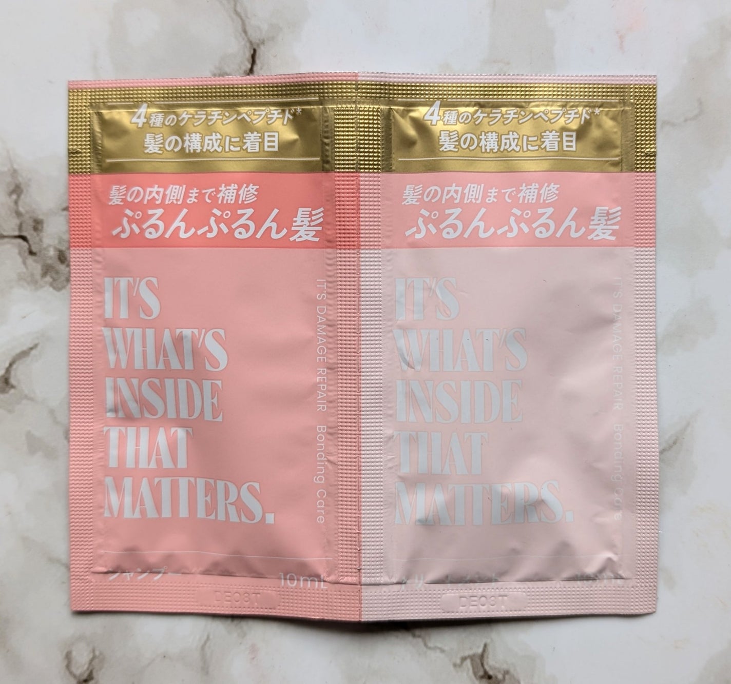 ダメージリペア ボンディングケア シャンプー/トリートメント/IT’S WHAT’S INSIDE THAT MATTERS./市販シャンプーを使ったクチコミ(1枚目)