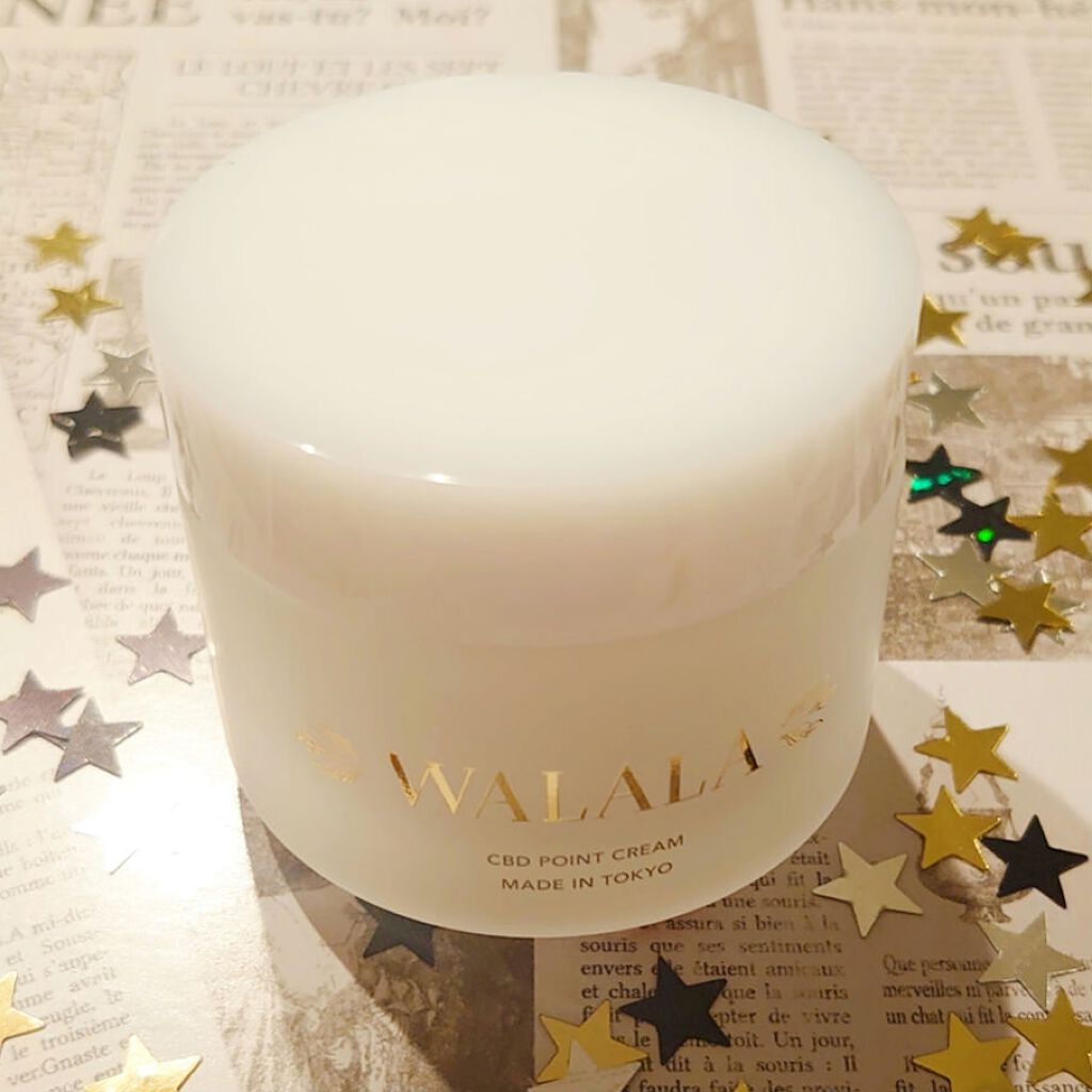 CBD ポイントクリーム/WALALA/フェイスクリームを使ったクチコミ（1枚目）