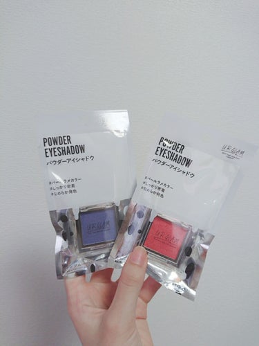 UR GLAM　POWDER EYESHADOW マリンブルー/U R GLAM/パウダーアイシャドウを使ったクチコミ（1枚目）