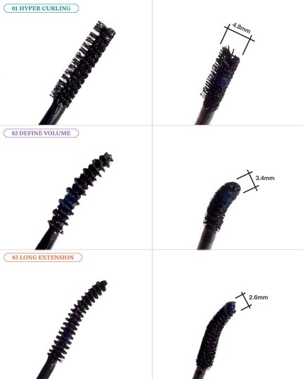 ホリカホリカ ラッシュコレクティングマスカラ/HOLIKA HOLIKA/マスカラを使ったクチコミ(4枚目)