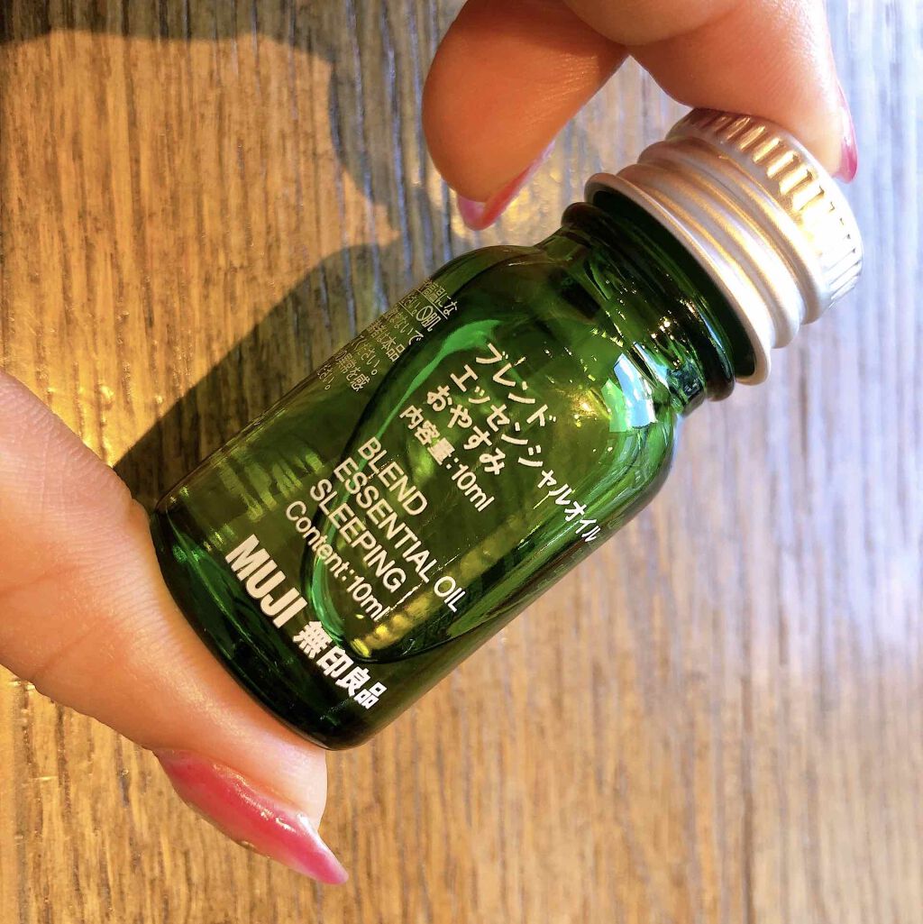 ブレンドエッセンシャルオイル・おやすみ/無印良品/アロマオイルを使ったクチコミ(1枚目)