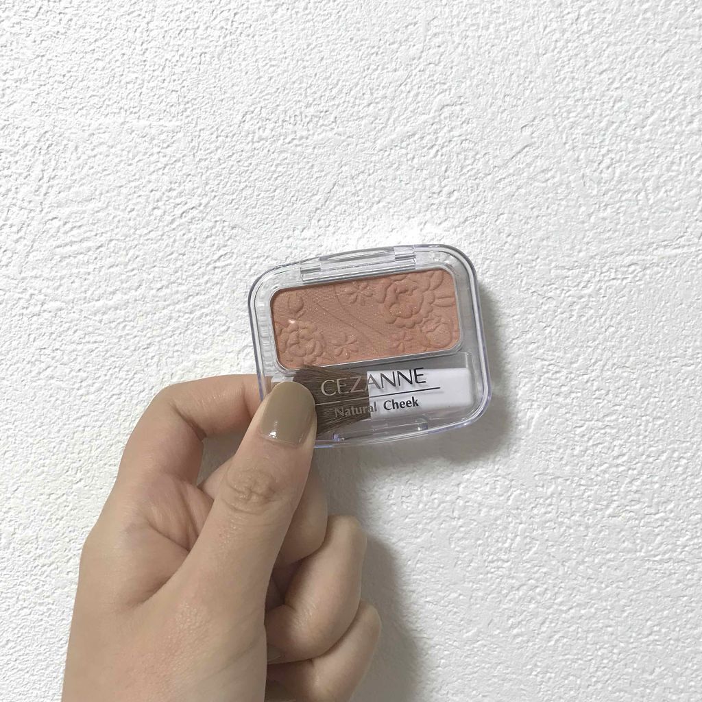 ナチュラル チークN/CEZANNE/パウダーチークを使ったクチコミ(1枚目)