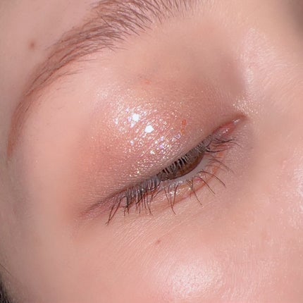 シャンパンアイグリッター/Peach C/グリッターを使ったクチコミ(7枚目)