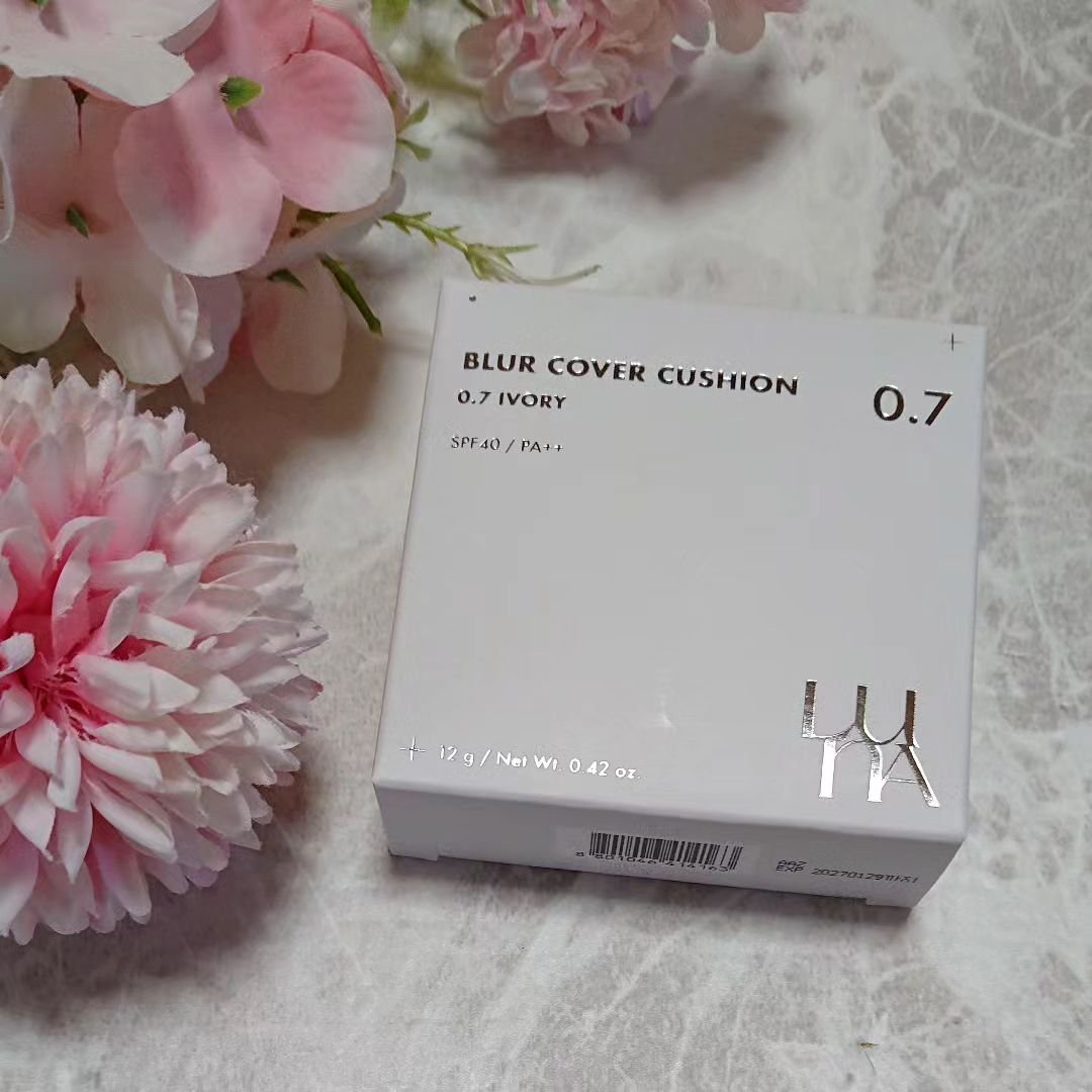 ブラーカバークッション/LUNA/クッションファンデーションを使ったクチコミ（1枚目）