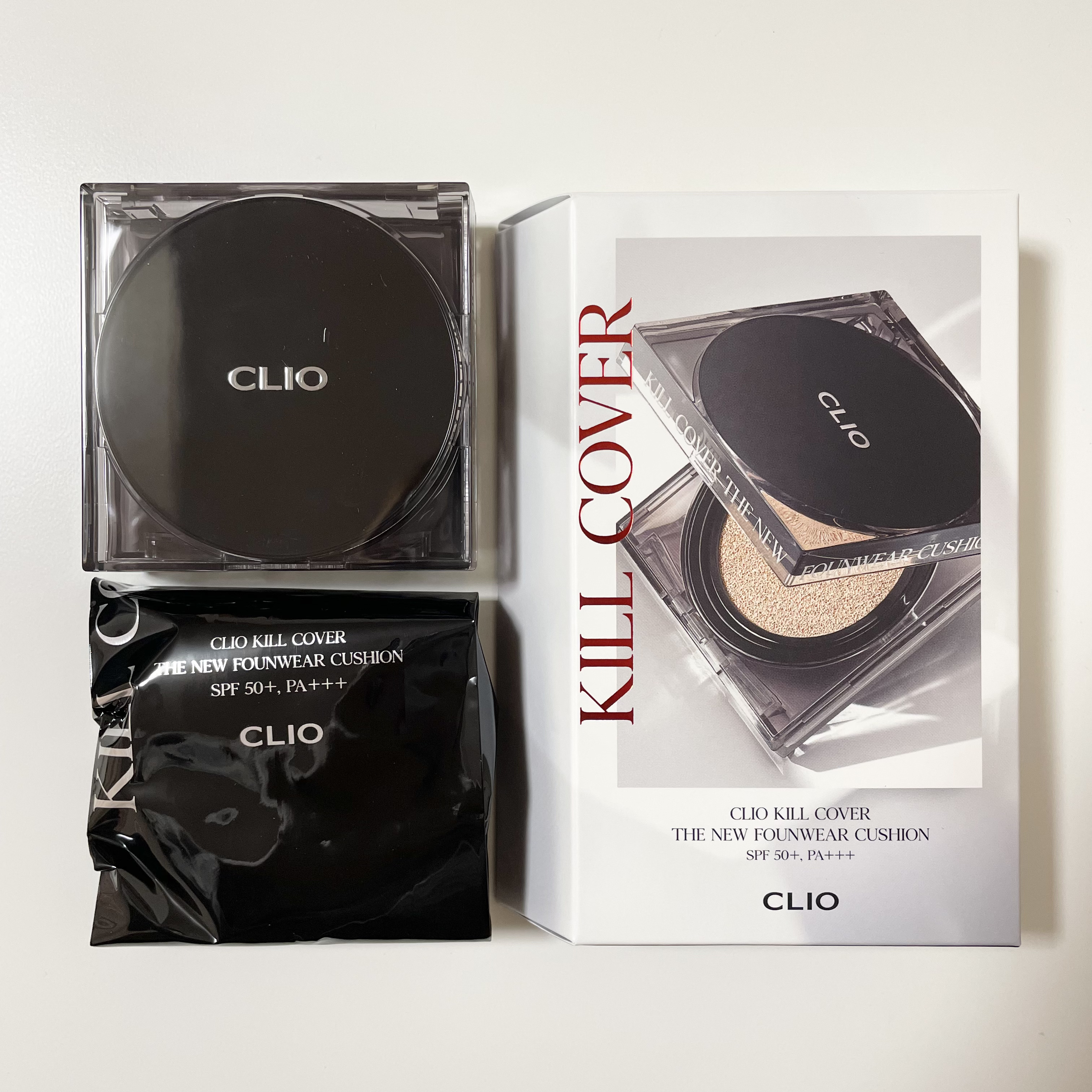 キル カバー ザ ニュー ファンウェア クッション/CLIO/クッションファンデーションを使ったクチコミ（2枚目）