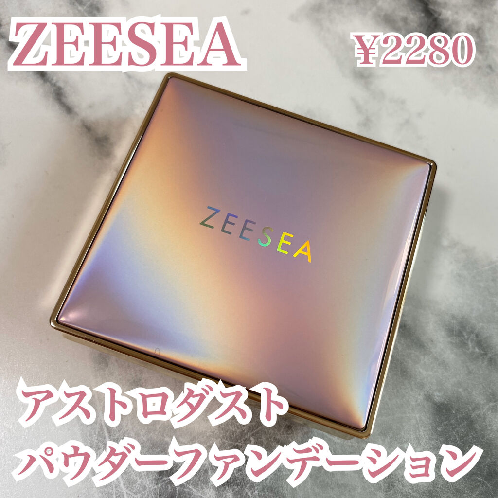メタバースピンクシリーズ アストロダスト サワヤカシルキーパウダーファンデーション/ZEESEA/パウダーファンデーションを使ったクチコミ（2枚目）