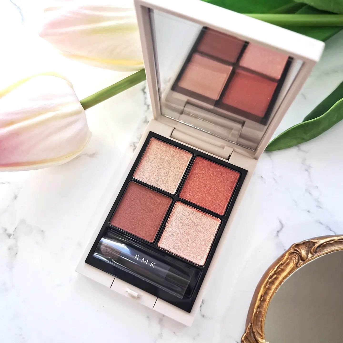 RMK シンクロマティック アイシャドウパレット/RMK/アイシャドウパレットを使ったクチコミ（3枚目）