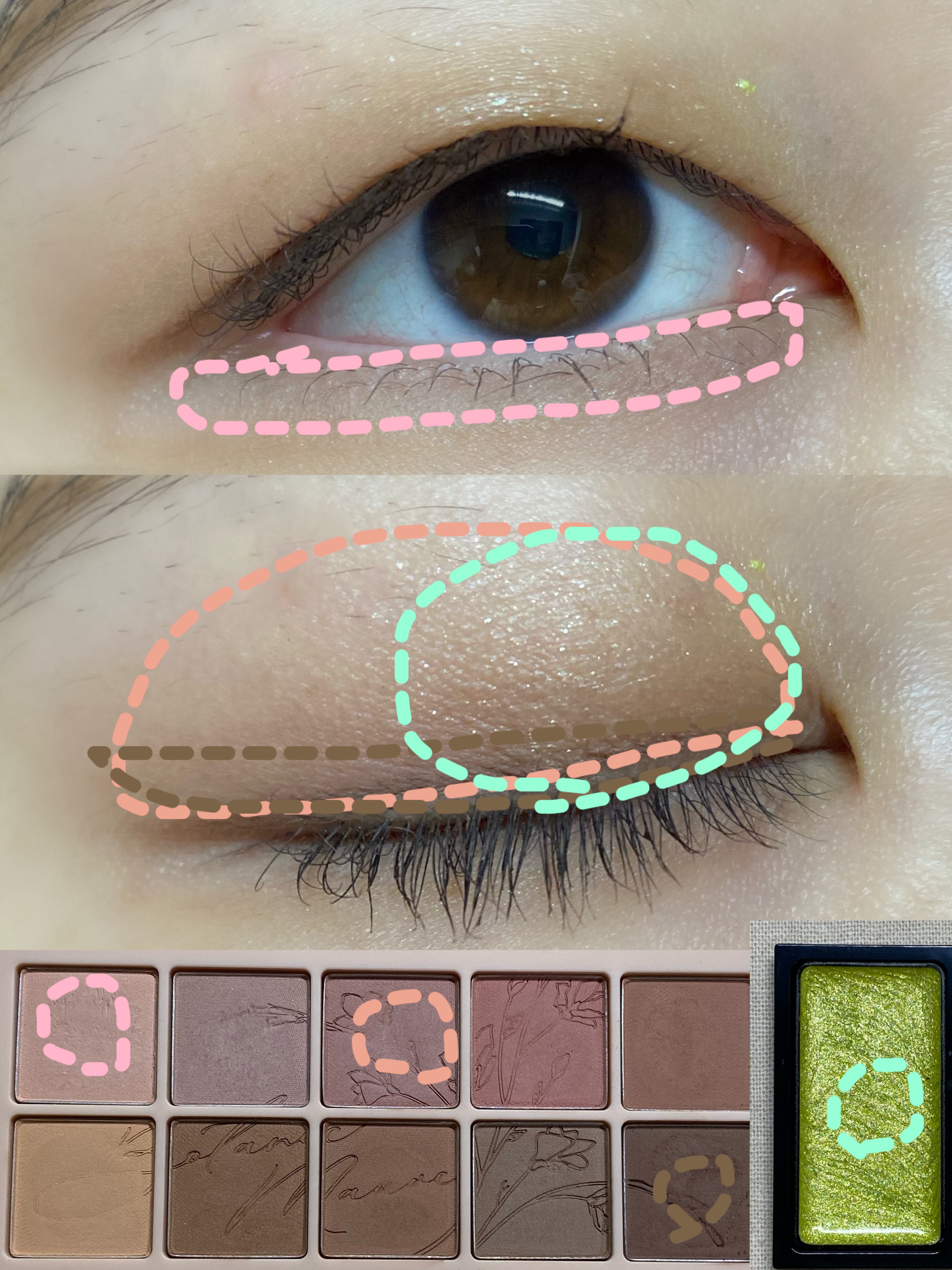 カネボウ ジェルジェムクラッシュ/KANEBO/ジェル・クリームアイシャドウを使ったクチコミ（2枚目）