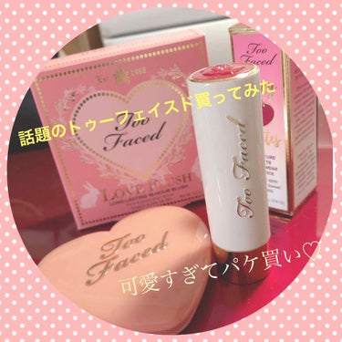 ラブ フラッシュ ロングラスティング 16H ブラッシュ/Too Faced/パウダーチークを使ったクチコミ（1枚目）