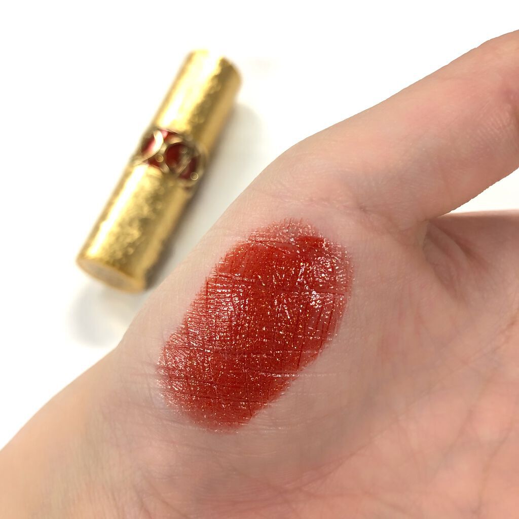 ルージュ ヴォリュプテ シャイン コレクター (NOEL LOOK 2021)/YVES SAINT LAURENT BEAUTE/口紅を使ったクチコミ(2枚目)