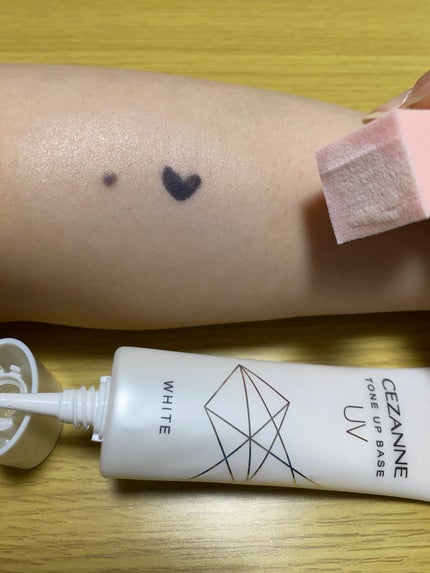 UVトーンアップベース/CEZANNE/化粧下地を使ったクチコミ(3枚目)