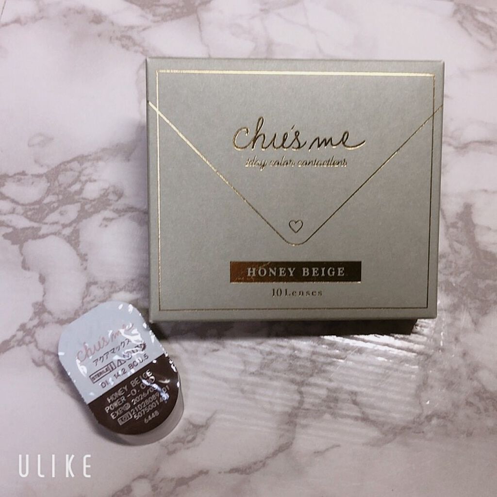 Chu's me 1day/Chu's me/ワンデー（１DAY）カラコンを使ったクチコミ（1枚目）