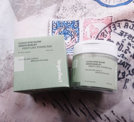 青麦ファーストLHAトナーパッド/Veganifect/トナーパッドを使ったクチコミ(1枚目)