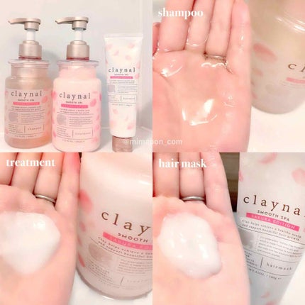 スムーススパ サクラ ミニヘアマスク付き限定キット/claynal/その他キットセットを使ったクチコミ(2枚目)