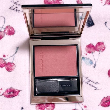 メルティング パウダー ブラッシュ/SUQQU/パウダーチークを使ったクチコミ(1枚目)