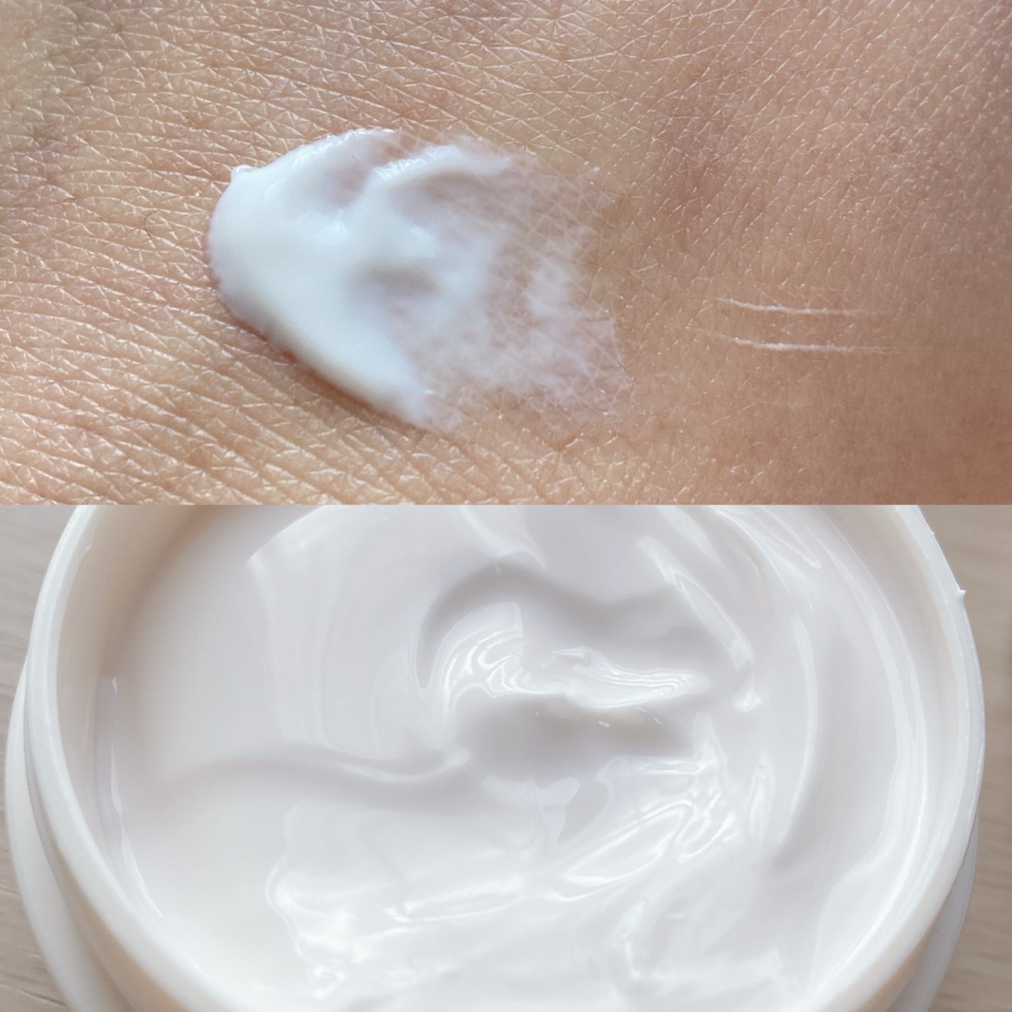 デイスキンコンフォート/excel/フェイスクリームを使ったクチコミ(2枚目)