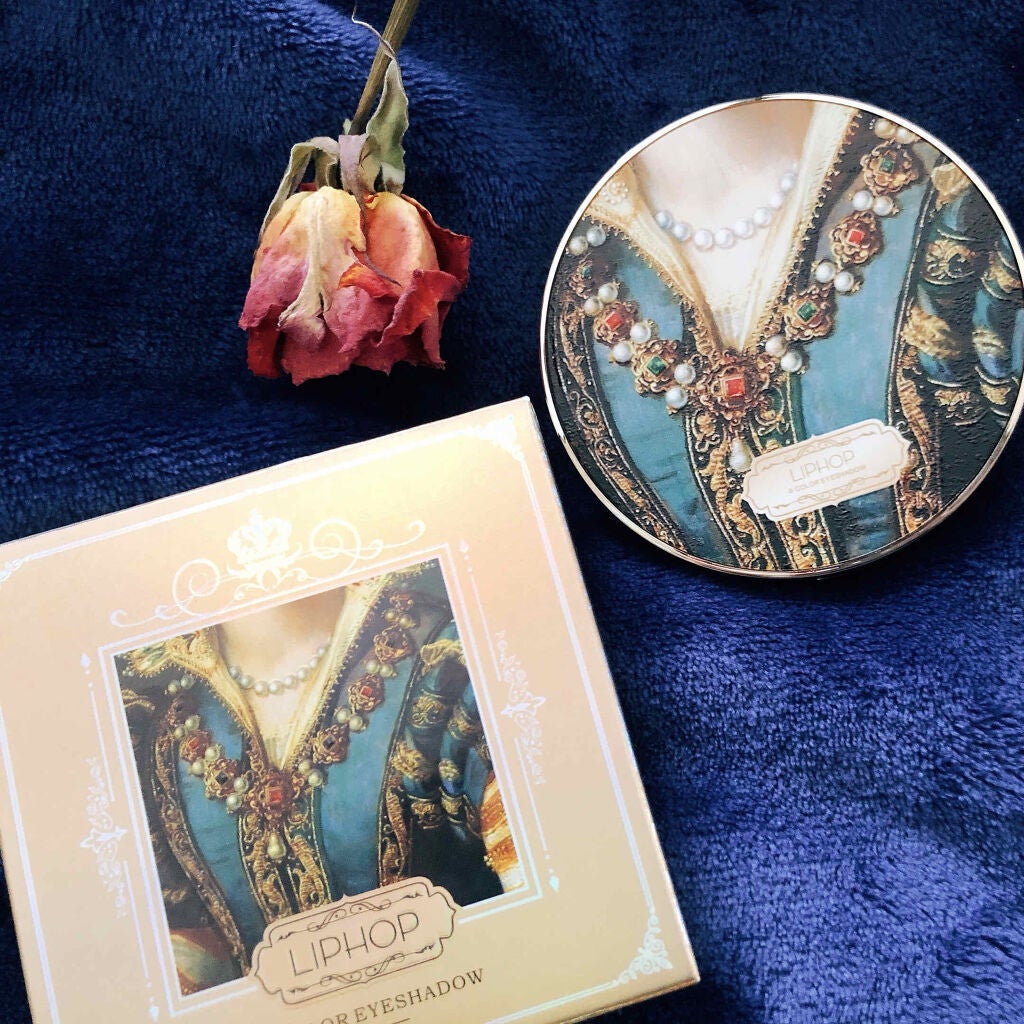 アリストアイシャドウパレット 9色/PEONYELF/アイシャドウパレットを使ったクチコミ(4枚目)