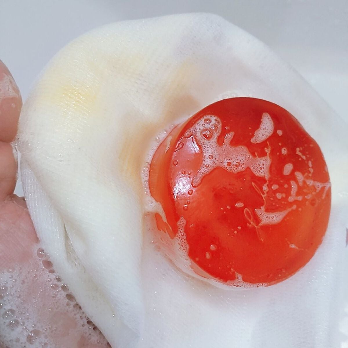 オイルインソープ/Lala Vie/洗顔石鹸を使ったクチコミ(4枚目)