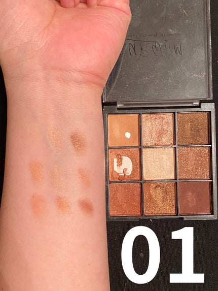 UR GLAM BLOOMING EYE COLOR PALETTE/U R GLAM/アイシャドウパレットを使ったクチコミ(7枚目)