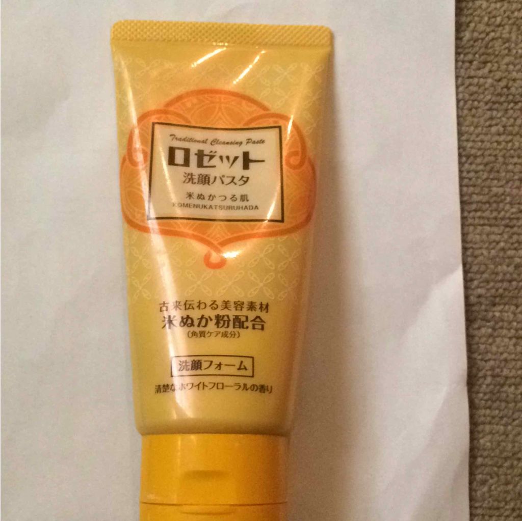 ロゼット洗顔パスタ 米ぬかつる肌/ロゼット/洗顔フォームを使ったクチコミ（1枚目）