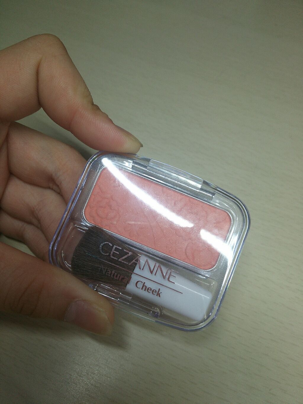 ナチュラル チークN/CEZANNE/パウダーチークを使ったクチコミ(1枚目)