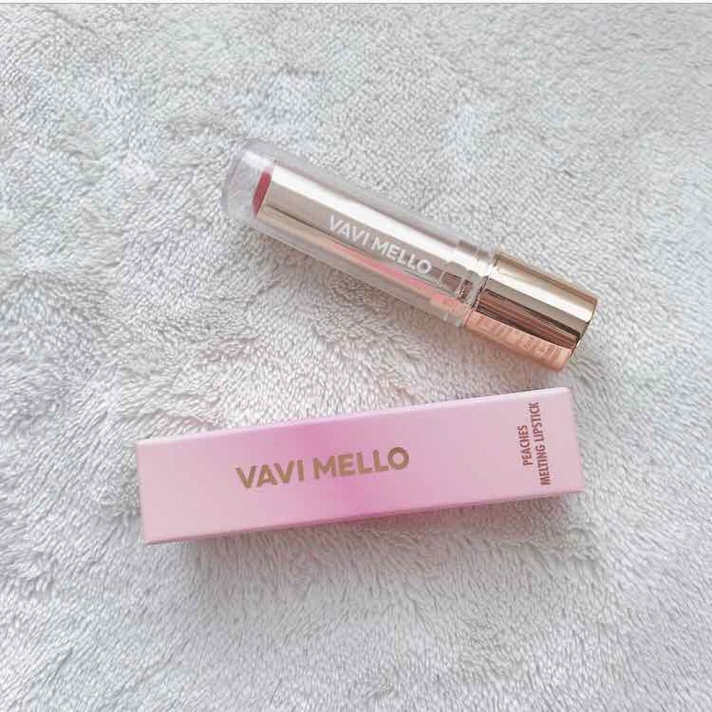 ピーチズ メルティング リップスティック/VAVI MELLO/口紅を使ったクチコミ（1枚目）